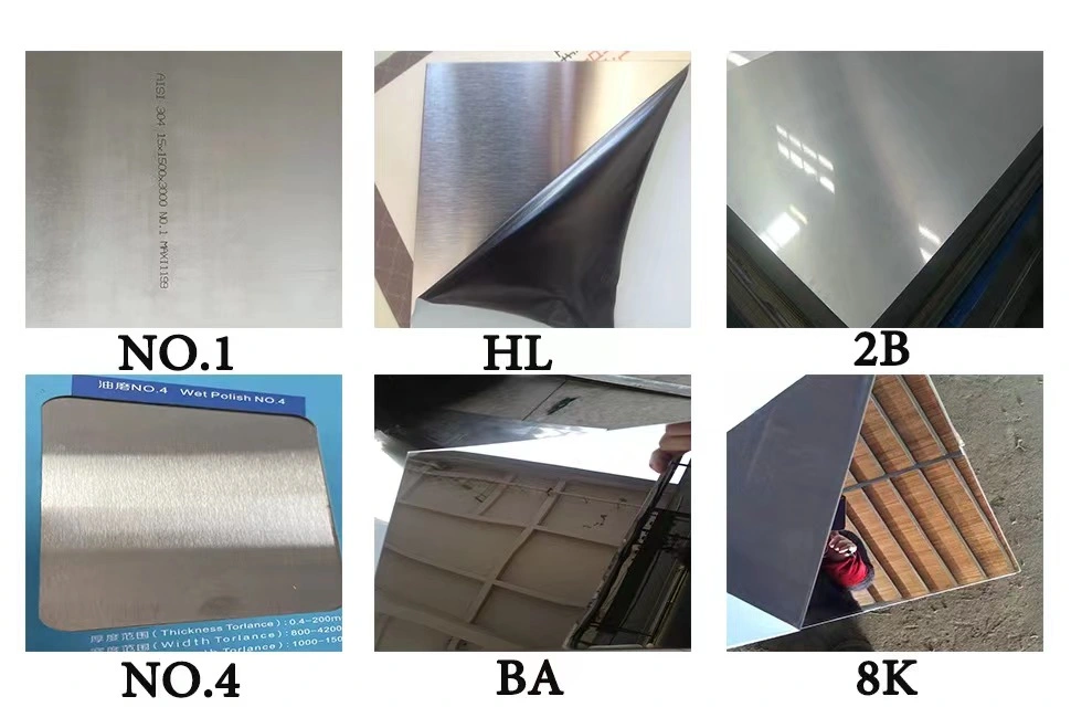 Factory Processed Friction Resistant Mirror Stainless Steel 310S S32305 Stainless Steel Plate