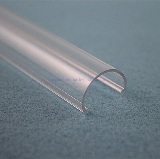 Can Be Customized LED Extrusion Profiles PC Frosted PMMA Cover for LED Aluminum Bar