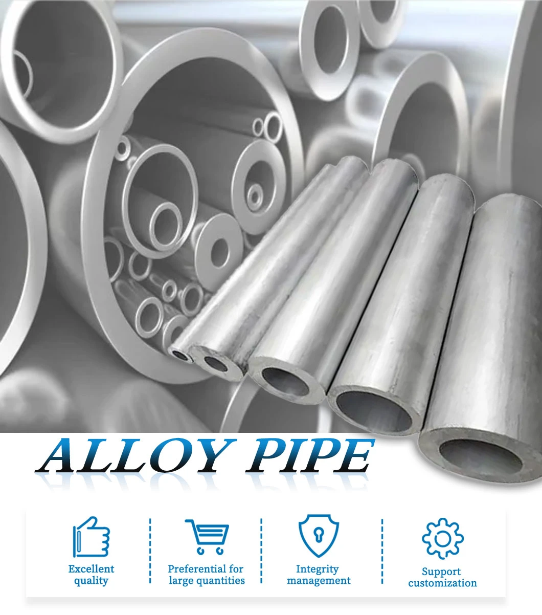 Corrosion Resistant Alloy ASTM B622, ASTM B167, ASTM B163, ASTM B444 Monel 400 Nickel Alloy Pipe/Tube