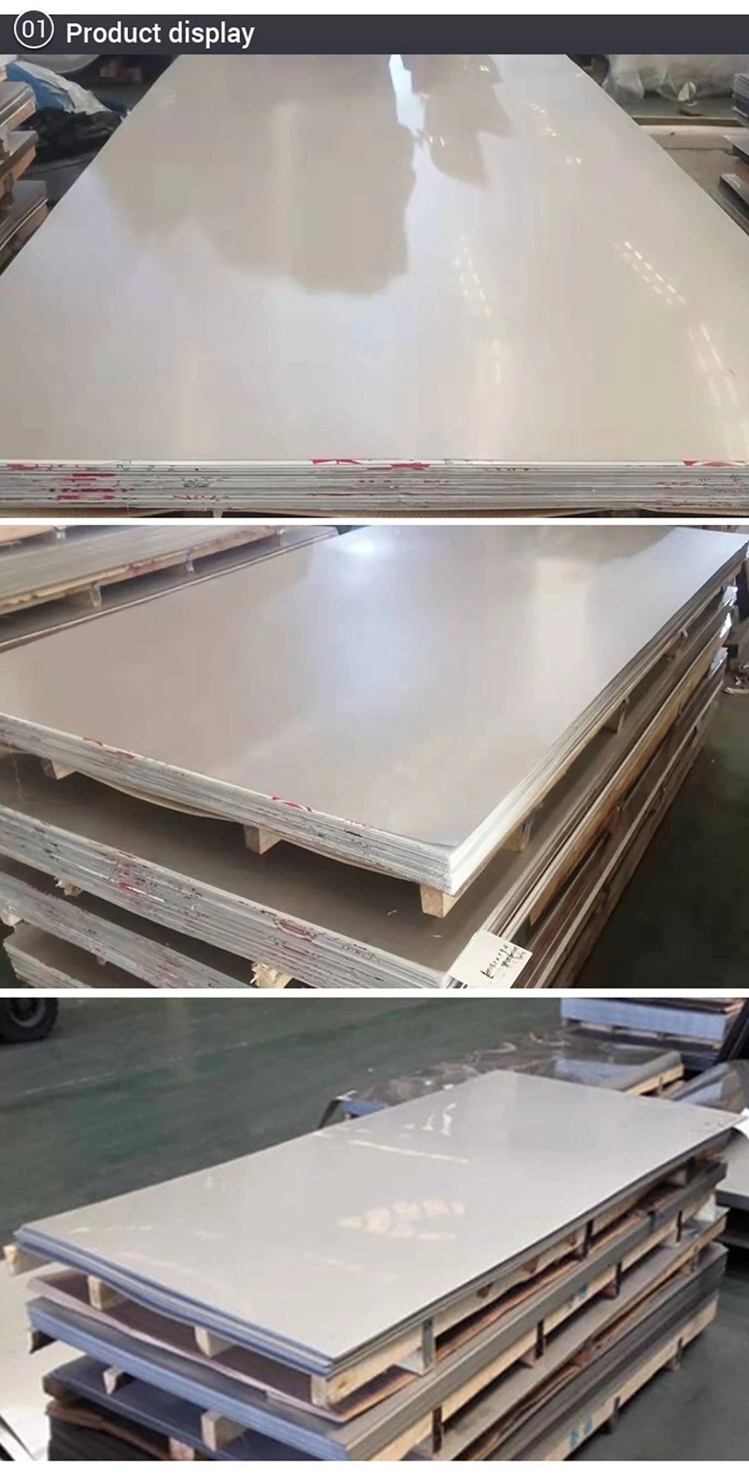 Stainless Steel 201 304 316 316L 409 Cold Rolled Super Duplex Stainless Steel Plate Price Per Kg