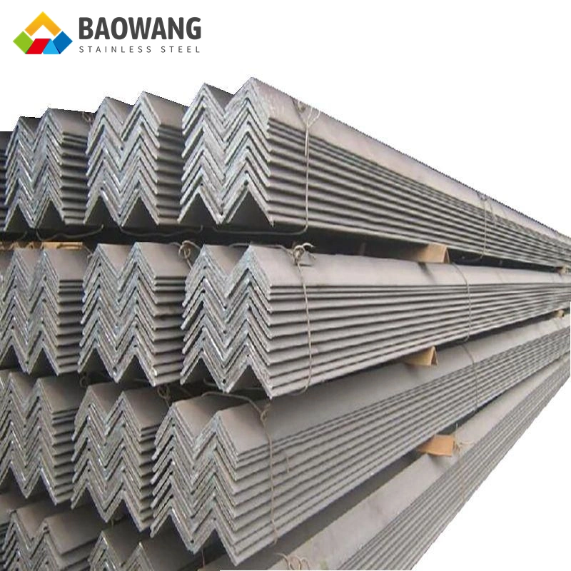 3m 6m Length Structural Hot Rolled Equal Angle Iron Bar Stainless Steel Profiles 304
