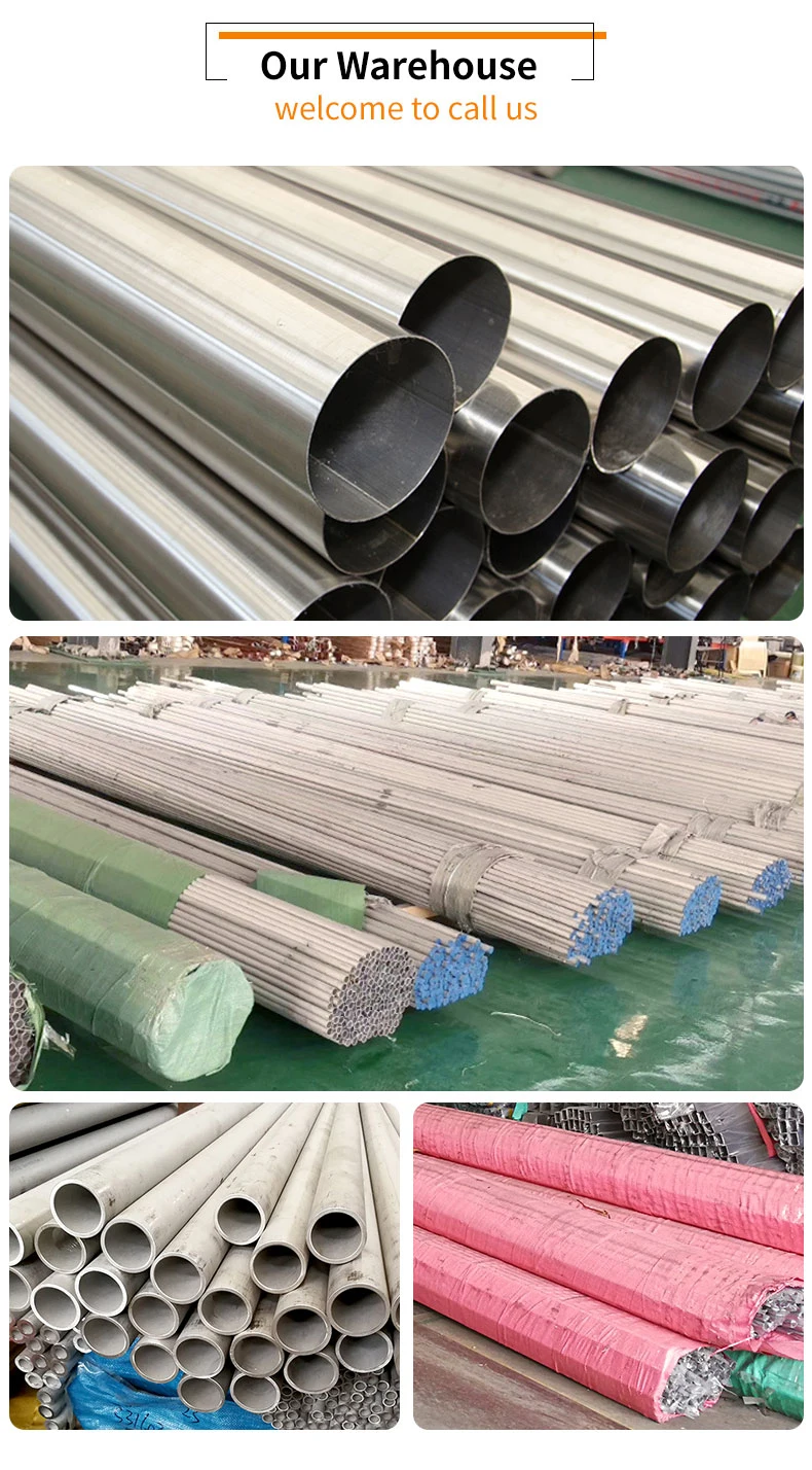 Chinese Manufacturer ASTM JIS En 201 304 316 316L 420 430 904 Ss Welded Polished Seamless Round Stainless Steel Pipe Stainless Steel Tube