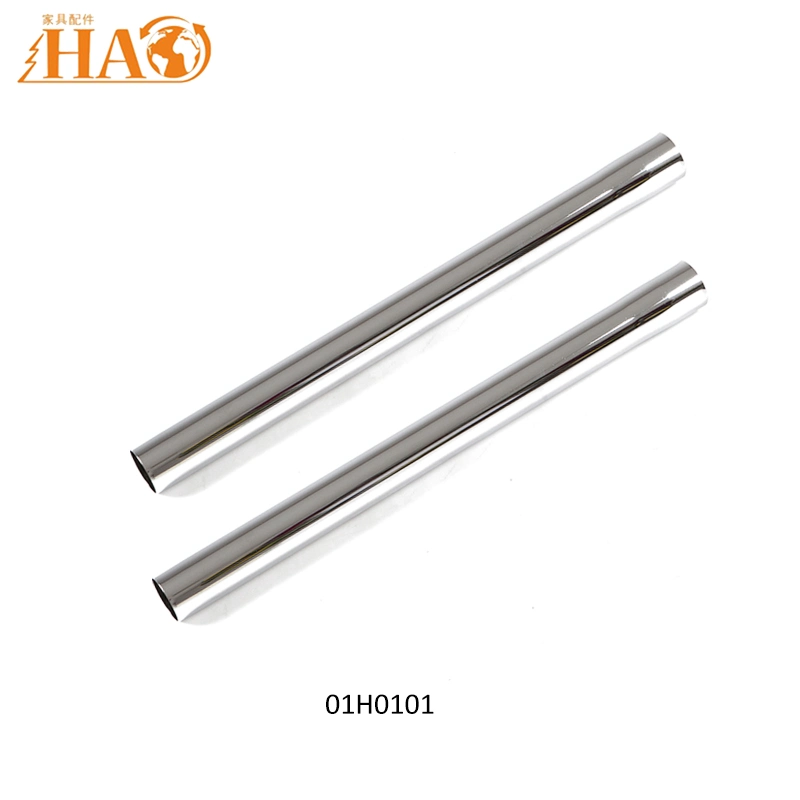 Chrome Plated Steel Tube Wardrobe Round Oval Bending Pipe