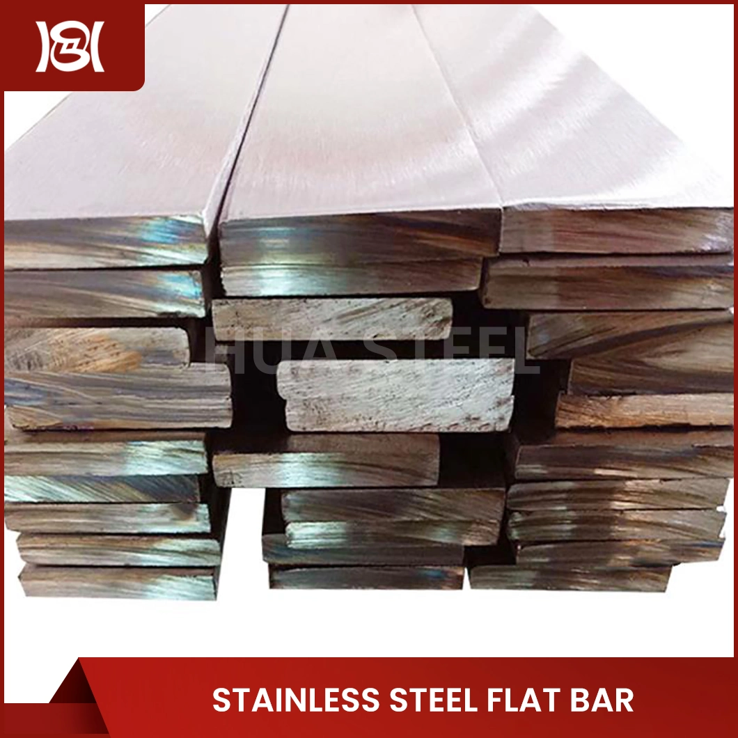 1.6582 1.2360 Grade Hot Rolled Pickling White Forged Stainless Steel Ss 304 316L 310S Flat Angle Bar for Construction